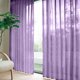 thumbnail image 2 of 2 uds cortina de ventana de Color sólido patrón de flores cenefa púrpura oscuro Tmvgtek Oficina Multiescena Multifunción, 2 of 9