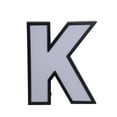 thumbnail image 1 of Privilege 88716 20 x 2.5 x 24 in. Letter K LED Wall Decor, 1 of 1