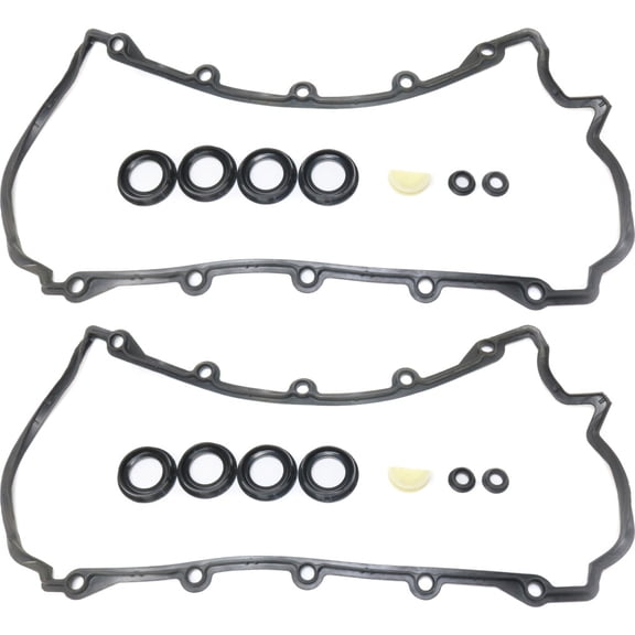 KarParts360 For Audi A8 Quattro 2000-2006 Valve Cover Gaskets Driver And Passenger Side | Pair | With Grommets