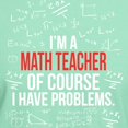 thumbnail image 3 of CafePress - Math Teacher With Problems T Shirt - Men's Classic Graphic Cotton T-Shirt, 3 of 4