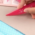 thumbnail image 5 of 10Pcs Colored Tailor's Chalk Set with Sharpening Tool and Plastic Bone Folder Sewing Creasing Tool for Fabric Tailoring, 5 of 8