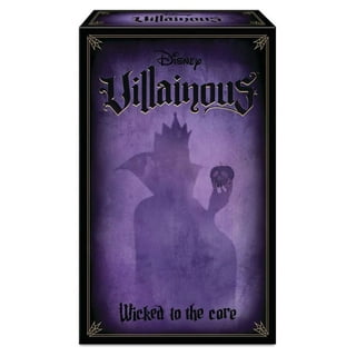  Ravensburger Disney Villains The Card Game – A Wickedly Fun  Card Game for Boys and Girls Ages 8 and Up : Toys & Games