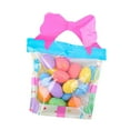 thumbnail image 4 of Huevos de Pascua decorativos multiusos para manualidades, decoración de huevos de espuma resistente para rellenos de jarrones, decoración del hogar, Moteos dorados, 4 of 8