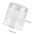 thumbnail image 2 of FONDOTIN 12Pcs Small Jar with Aluminum Lid Transparent Sealed Storage Container for Food and Tea, 2 of 8