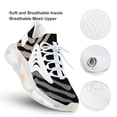 thumbnail image 3 of Arrow Chevron Symbol Black Arrows Walking Shoes for Men Woman Lightweight Tennis Fashion Elastic Sports Shoes Cushion Basketball Shoes, 3 of 7