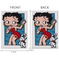 thumbnail image 4 of Betty Boop (2) -bandera de jardín temática. Regalo perfecto para fans, amigos y familiares, ideal para actividades al aire libre y decoración de fiestas.28CM*45CM, 4 of 5
