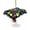 Black, variant on Outdoor Tablecloth with Umbrella Hole for Patio/Picnic/Party/Camping, Colorful Polka Dot Waterproof Table Cloth Rectangle Table Cover Washable, Cartoon Watercolor Graffiti Black (54"x 80")