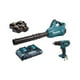 thumbnail image 1 of Combo de Sopladora Inalambrica + Taladro XPH01 + 4 Baterias 18 v y Cargador DUB362PT4 Makita Makita DUB362PT4, 1 of 5