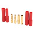 thumbnail image 2 of 4mm Banana Plug, Banana Connector Gold Plated Long Lasting with Sleeve for RC Accessories Connection, 2 of 8