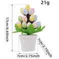 thumbnail image 2 of Realistic Easter Egg Potted Desktop Decoration: Bring Spring to Your Home or Garden, 2 of 3