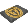 thumbnail image 6 of St. Olaf College Logo Fleece Blanket, Very Soft Microfiber Flannel Blanket for Couch Warm and Cozy for All Seasons, Black, 6 of 6