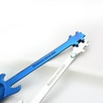 thumbnail image 3 of HONITANO 3Pcs Guitar Shaped Mixing Spoons Stainless Stirrers Home Use 12X0.5In, 3 of 8