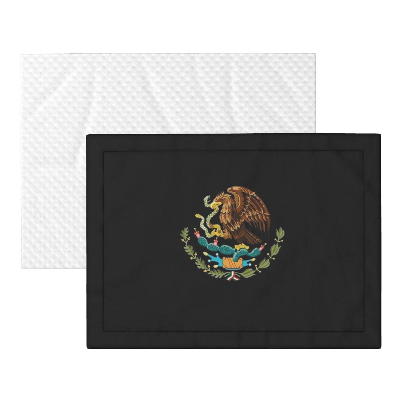 Flannel Throw Dog Blanket Mexico-Logo Soft Warm Print Pet Blankets for Small Dog Cat Puppy