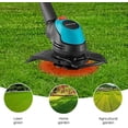 thumbnail image 2 of 100 PCS Plastic Blades Compatible with String Trimmer, Replacement Blades for Garden and Lawn Edge Trimmer, 2 of 5