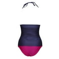 thumbnail image 6 of Women Maternity Suspender Dot Print Swimsuit Pregnancy One Piece Swimwear, 6 of 7