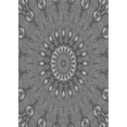 thumbnail image 1 of Ahgly Company Machine Washable Indoor Rectangle Transitional Grey Gray Area Rugs, 8' x 12', 1 of 7