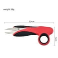 thumbnail image 3 of Protective Sleeve Embroidery Yarn Scissors Small Thread Sewing  U-Shaped Yarn Cut with Cover Cross Stitch Small Scissors Line Cut, 3 of 5