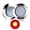 2pcs-Red, variant on Marine Boat Light,, Utility Led Interior Light For Boat Deck Courtesy Transom Cockpits Light, 10-30V Waterproof Light