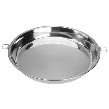 

1Pc Stainless Steel Steaming Plate Household Cooking Plate Steaming Dish