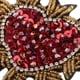 thumbnail image 5 of 9 Parches Con De Lentejues Bordadas En Corazón Para Coser Apliques Para Decoración De Prendas Sunnimix Parche con cuentas de lentejuelas, 5 of 8