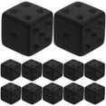 thumbnail image 1 of Frosted Acrylic Dices for Game Using Black Color Sixside Design Lightweight and Compact 16mm, 1 of 9