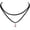 2, variant on Layered Black Choker Necklace, Glass Teardrop Chocker Necklace, Black Choker, Gothic Choker, Goth Choker, Boho Choker, Jewelry Gift For Women