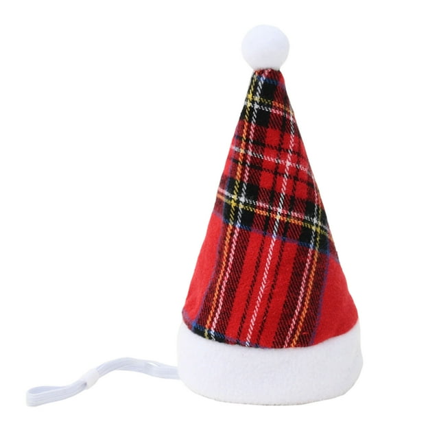 Soft Cat Hats for Large and Small Cats Adjustable Pet Accessories Decorative Velvet Hat