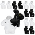 thumbnail image 5 of WHAMVOX 20pcs Tiny Resin Goat Statues Miniature Sheep Figurines Dollhouse Animal Decor Micro Landscape Decor Miniature Animal Ornaments, 5 of 7