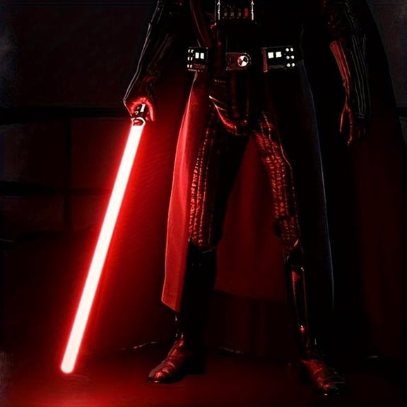 The new dueling lightsaber features six lighting effects, high-quality construction, unique sound effects, and a built-in 1200mAh rechargeable battery for a more immersive experience.