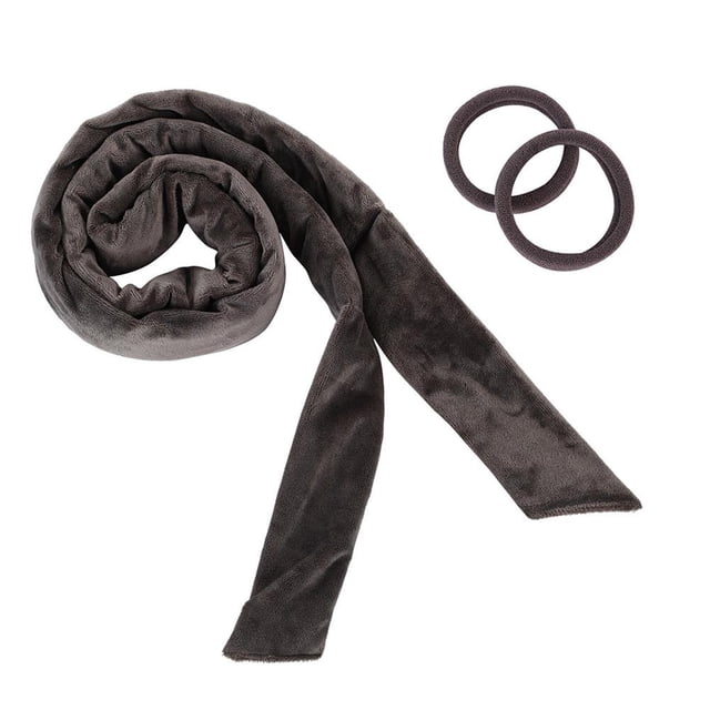 Heatless Curling Headband Set with Velvet Material for Overnight Styling and Natural Waves