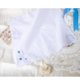 thumbnail image 4 of Mileymarla Pañuelos Blancos De Algodón Bordados Para Mujer, Pañuelos De Encaje Para Boda, Corazón, 3 Uds., 4 of 5