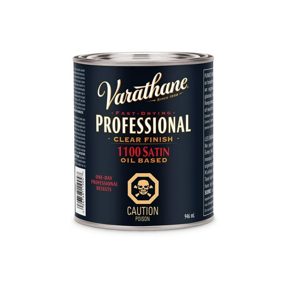 Varathane Professional Oil Base Satin Wood Stain, 946 mL
