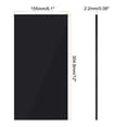 thumbnail image 2 of Uxcell UHMW Sheet Ultra High Molecular Weight Polyethylene Sheet Hard Plastic Sheet Board 6.1''x 12 '' x 0.08'' Black, 2 of 6