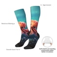 thumbnail image 6 of Salouo Underwater Plant Octopus Print Women's Men's Ankle Socks 1-pack Casual Athletic Socks for Unisex Adult Moisture-Wicking Socks for Daily Wear/Running/Sport, 6 of 8