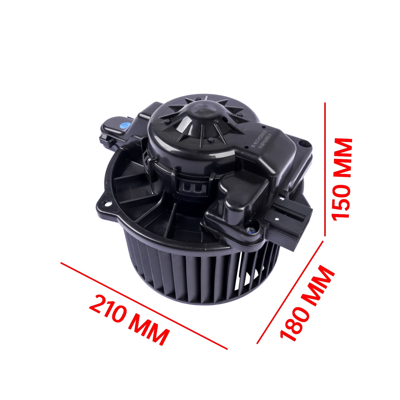 NEWZQ Front HVAC Blower Motor for Hyundai Ioniq Kia Forte Niro Hatchback Sedan SUV 2017-2022 1Pc