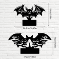 thumbnail image 3 of PEIXUN « Gothic Glow : Black Bat Design Halloween Candle Holder Centerpiece Shadows & Create A Haunting Festive Atmosphère », 3 of 4