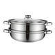 thumbnail image 5 of Olla vaporera, utensilios de cocina con asa, ollas para caldo, vaporera multifuncional para cocinar, cocina, vaporera para Tamales, 5 of 9