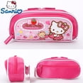 thumbnail image 2 of Sanrio-estuche de lápices Kt Hello Kitty para niños, estuche de lápices multicapa de gran capacidad para niñas de escuela primaria y secundaria, papelería con lazo, nuevo Fivean unisex, 2 of 2