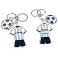 thumbnail image 1 of Yanonmyfd2026 World Cup Soccer Keychain - World Cup Pride Accessory, Football Fan Gift & Souvenir (2PCS),Argentina, 1 of 48