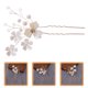 thumbnail image 3 of KAKOWELY Horquilla para el pelo de novia, flor, tenedor para el pelo, palito para moños, accesorios para el cabello para niñas, 3 of 5