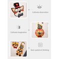 thumbnail image 4 of Make a Face Sticker, Party Sticker Games for Kids,make Your Own Stickers,art Crafts Creative Project Birthday, Halloween,christmas Party Decor Diy Stickers for Kids,home Decoration (Set of 10 animals), 4 of 8