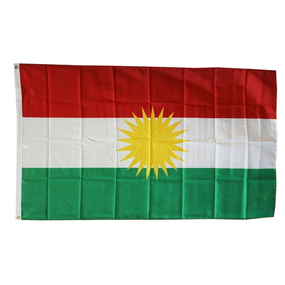 Kurdistan - 3'X5' Polyester Flag