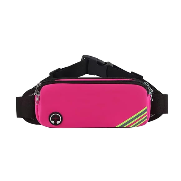 koolsoo Sac de Sport Taille Ajustable Camping Imperméable Petit Sac Femme Rouge