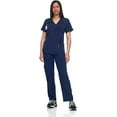 thumbnail image 2 of Scrubs for Women 4 Pocket Pants Stretch Nurse Scrub Pants for Medical Uniform and Home Attendant Lightweight, 2 of 7