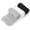 Black/Gray/White, variant on 3 Pair Men Women Japanese Kimono Flip Flop Sandal Split Toe Tabi Ninja Socks