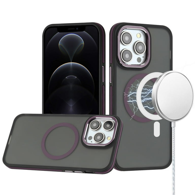 Apple iPhone 16 Pro Max ケース MagSafe ブラック Amazon.com: PinLiSheng Magnetic for iPhone 16 Pro Max Case