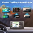 thumbnail image 2 of Monitor CarPlay Hieha 2024 inalámbrico portátil Android Auto, 2 of 8