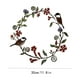 thumbnail image 3 of Corona de Metal para Jardín con Pájaros | Decoración de Hierro para Ventanas | Arte de Metal Cortado a Láser | Elegante Diseño de Dos Pájaros En Una Rama | Decoración de Pared para Interiores y Exter, 3 of 6
