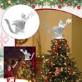 thumbnail image 5 of Rzdlizj Cute Cat Star Christmas Tree Topper - Adorable Iron Art Decoration For Doxie Lovers, 27X20Cm, 5 of 8