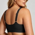 thumbnail image 5 of Bikini Tops for Women Color Block Adjustable Strap Plus Size Swimsuit Top Bathing Suit Tops, 5 of 7